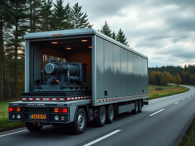 Specialtransport av överdimensionerad last